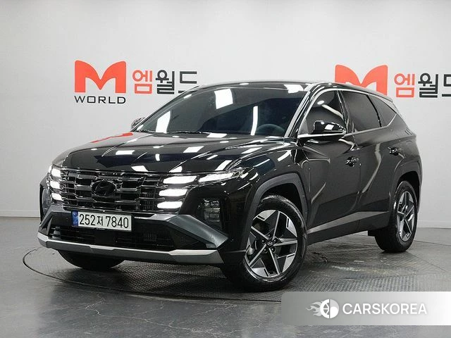 Hyundai The New Tucson (NX4) 2024 Черный из Кореи