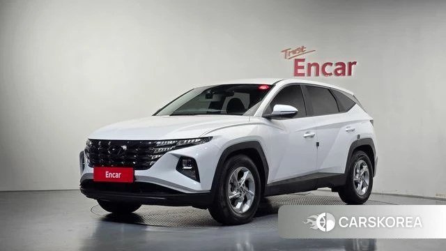 Hyundai Tucson (NX4) 2021 Белый из Кореи