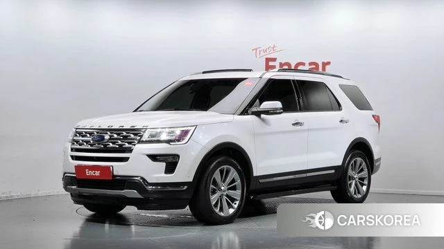 Ford Explorer 2018 Белый из Кореи