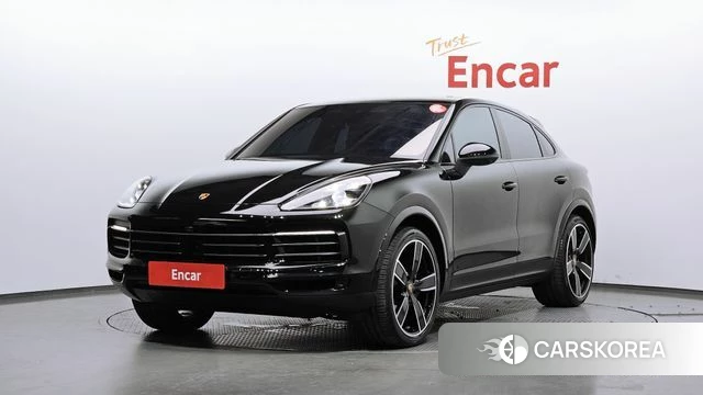 Porsche Cayenne (PO536) 2022 Черный из Кореи, фото 2