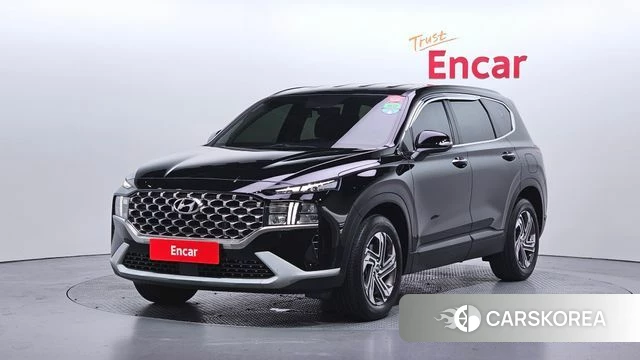Hyundai The New Santa Fe 2021 Черный из Кореи