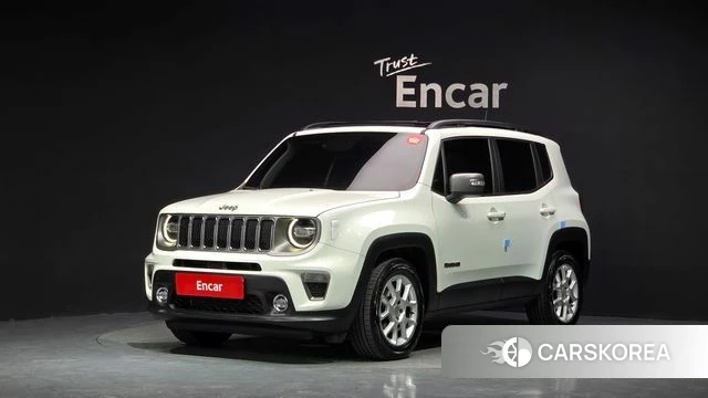 Jeep Renegade 2021 Белый из Кореи