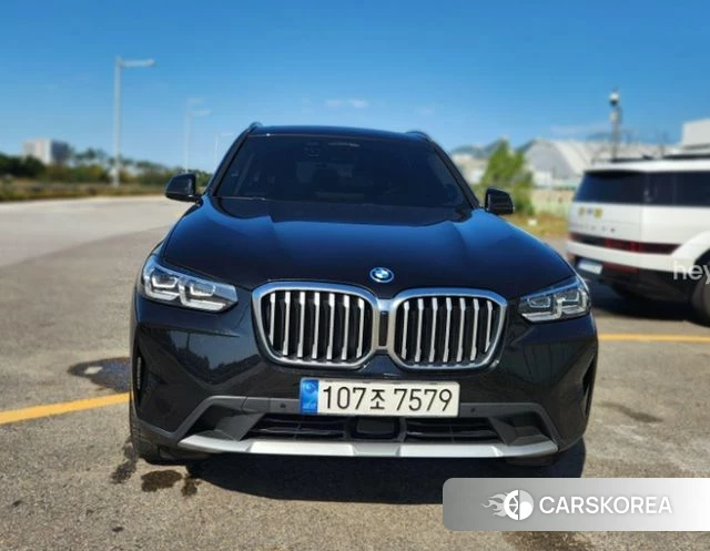 BMW X3 (G01) 2022 Черный из Кореи