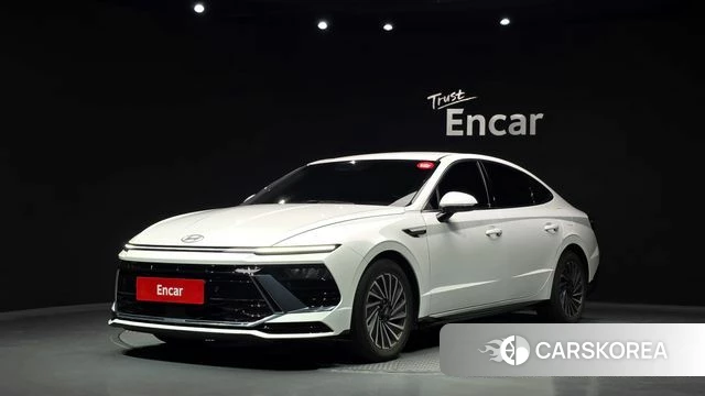 Hyundai Sonata D Edge Hybrid (DN8) 2023 Белый из Кореи