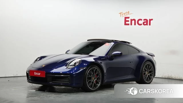 Porsche 911(992) 2020 Синий из Кореи