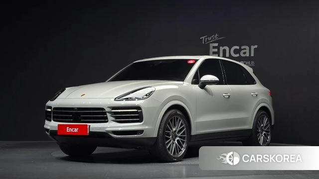 Porsche Cayenne (PO536) 2022 Серебряный из Кореи