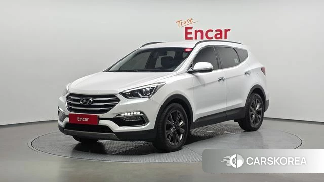 Hyundai Santa Fe The Prime 2018 Белый из Кореи