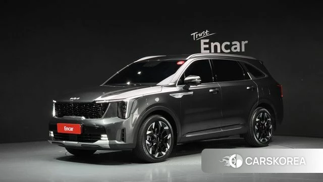 Kia The New Sorento 4th Generation 2024 Серый из Кореи