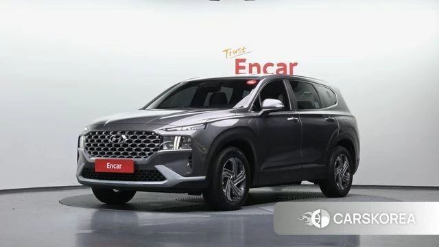 Hyundai The New Santa Fe 2021 Серый из Кореи