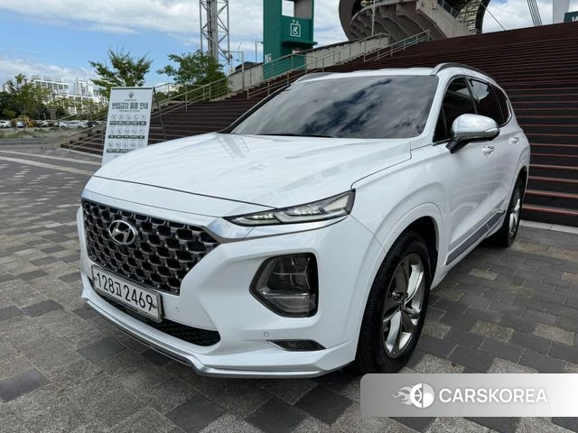Hyundai Santa Fe TM 2019 Белый из Кореи