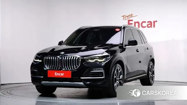 BMW X5 (G05) 2021 Черный из Кореи