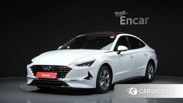 Hyundai Sonata (DN8) 2019 Белый из Кореи