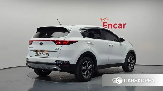 Kia Sportage The Bold 2019 Белый из Кореи