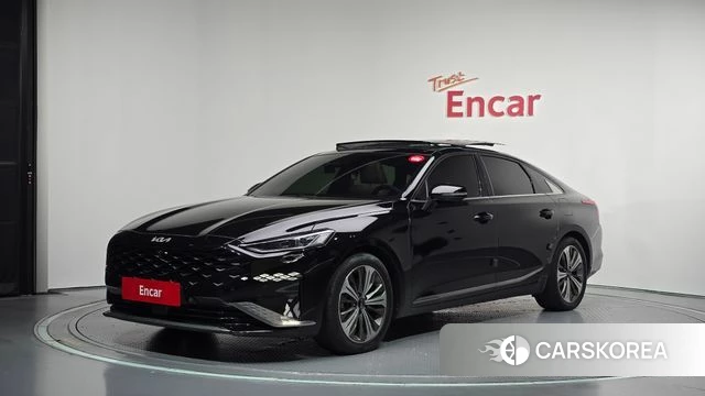 Kia K8 Hybrid 2022 Черный из Кореи