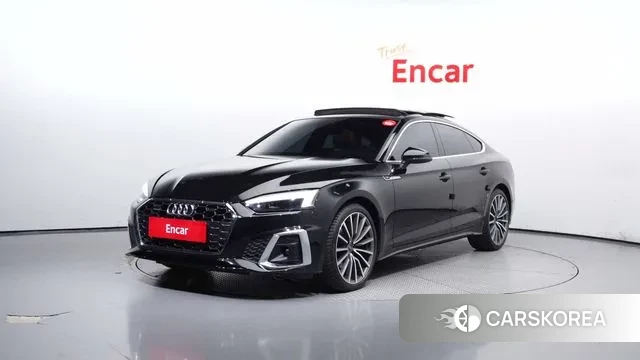 Audi A5 (F5) 2023 Черный из Кореи