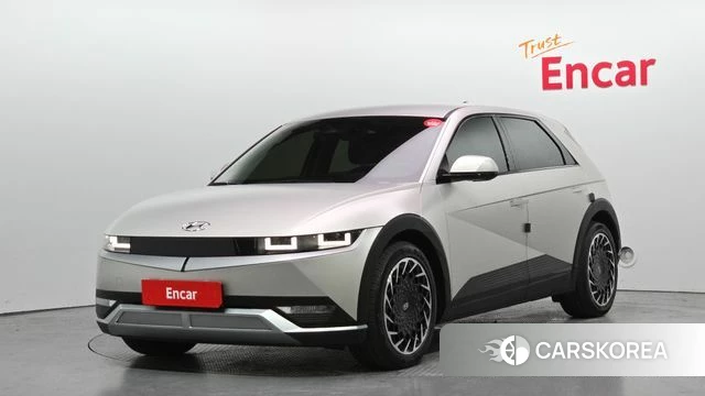 Hyundai Ionic 5 2022 Серебристо-серый из Кореи