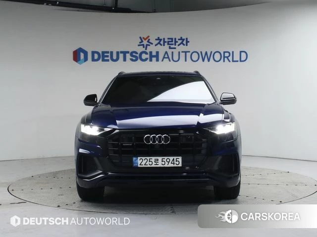 Audi Q8 (4M) 2021 Синий из Кореи