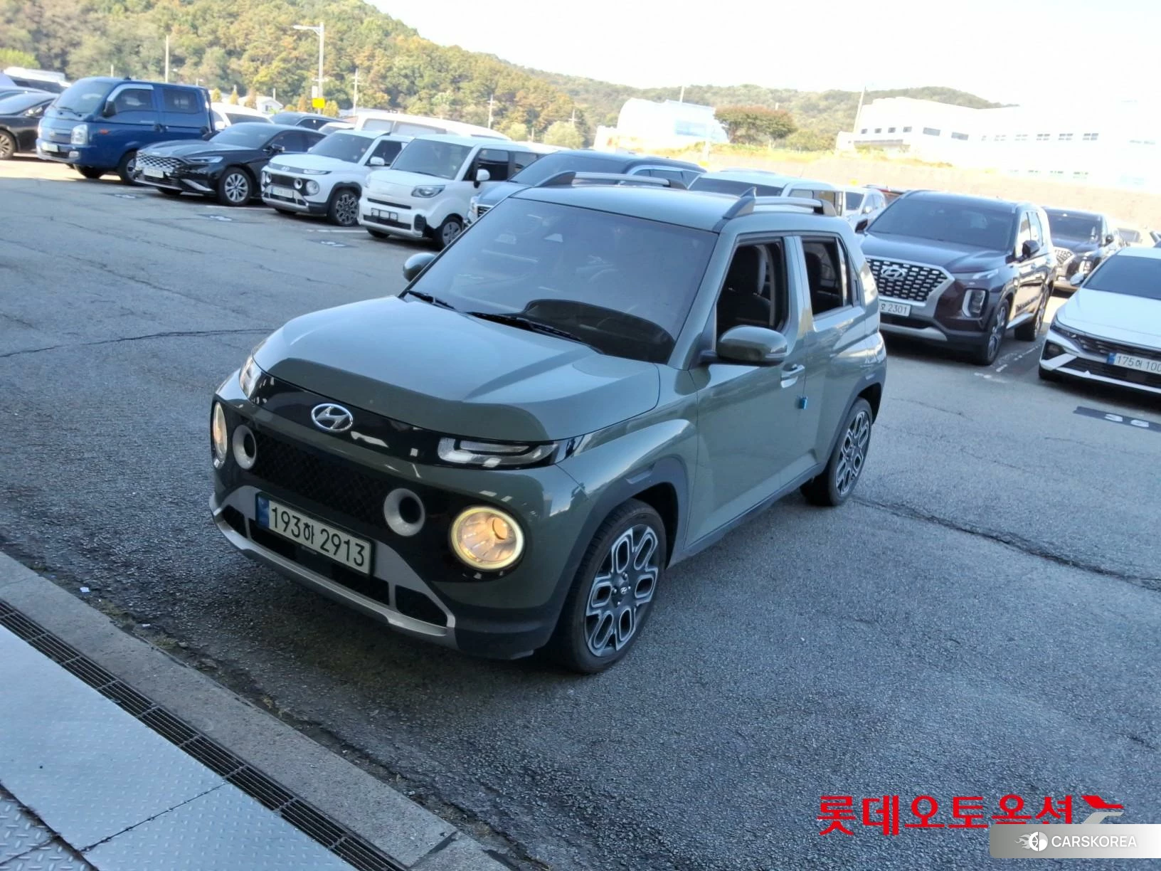 Hyundai Casper 2023 Tomboy Khaki из Кореи