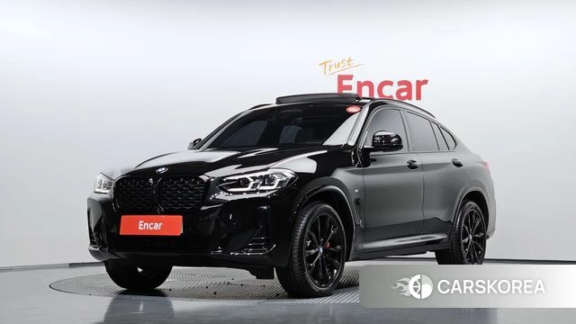 BMW X4 (G02) 2025 Черный из Кореи