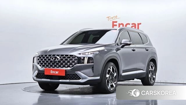 Hyundai The New Santa Fe 2020 Серый из Кореи