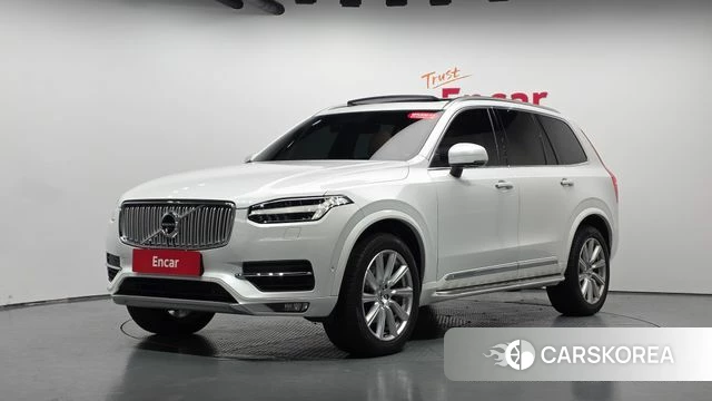 Volvo XC90 second Generation 2019 Белый из Кореи