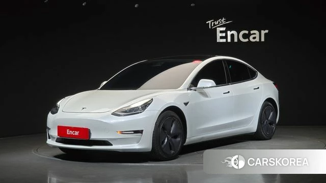 Tesla Model 3 2019 Белый из Кореи