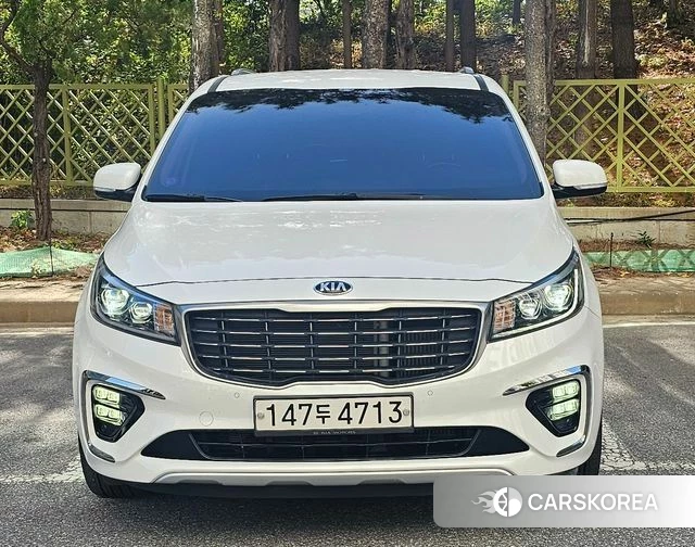 Kia The New Carnival 2018 Белый из Кореи