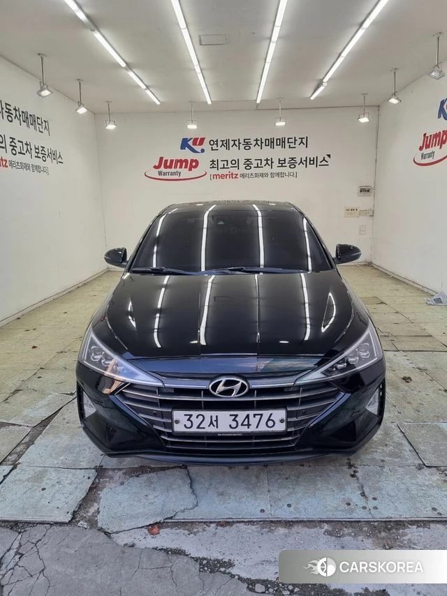 Hyundai The New Avante AD 2018 Черный из Кореи