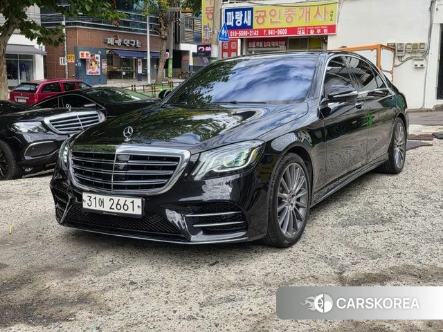 Mercedes-Benz S-Class W222 2018 Черный из Кореи