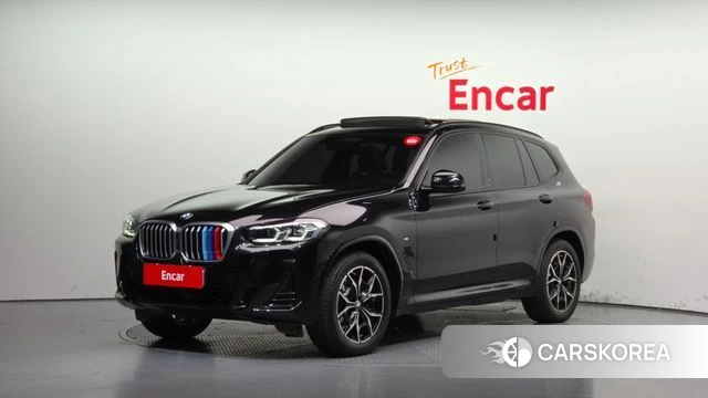 BMW X3 (G01) 2024 Черный из Кореи