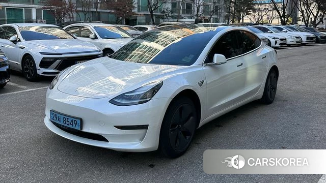 Tesla Model 3 2020 Белый из Кореи