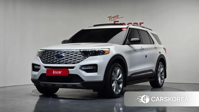 Ford Explorer 6th Generation 2023 Белый из Кореи