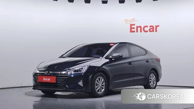 Hyundai The New Avante AD 2019 Синий из Кореи