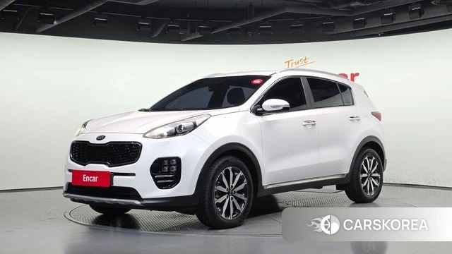 Kia Sportage 4th Generation 2018 Белый из Кореи