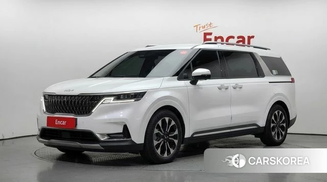 Kia Carnival 4th generation 2021 Белый из Кореи