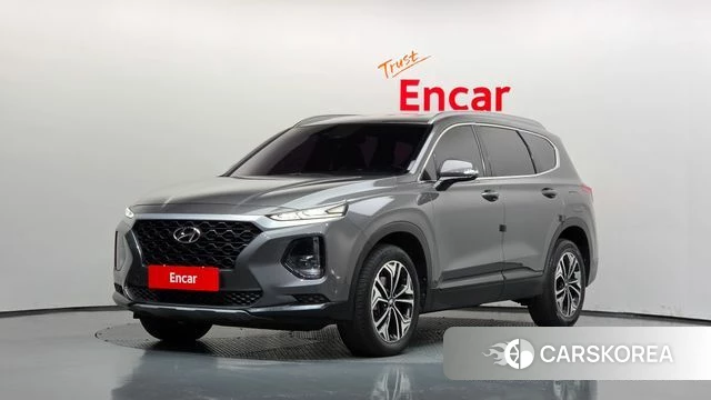Hyundai Santa Fe TM 2018 Серый из Кореи