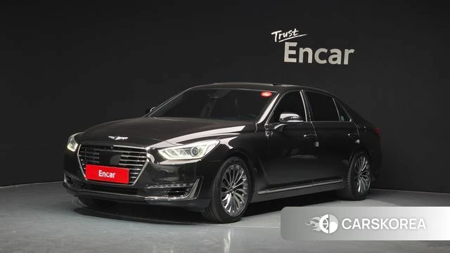 Genesis EQ900 2018 Черный из Кореи