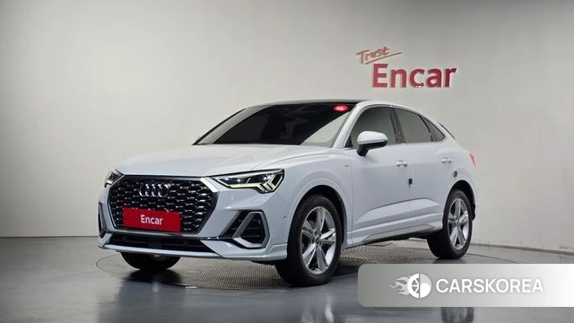 Audi Q3 (F3) 2022 Белый из Кореи