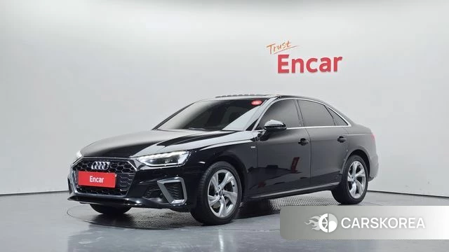 Audi A4 (B9) 2020 Черный из Кореи