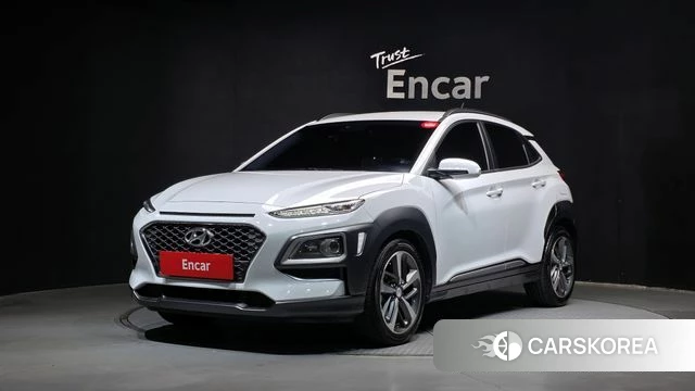 Hyundai Kona 2018 Белый из Кореи