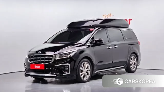 Kia The New Carnival 2018 Черный из Кореи