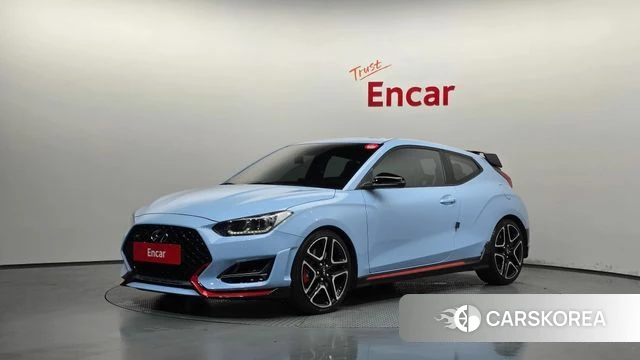 Hyundai Veloster (JS) 2021 Небесно-голубой из Кореи