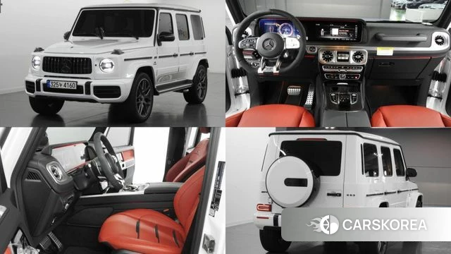 Mercedes-Benz G-Class W463b 2022 Белый из Кореи
