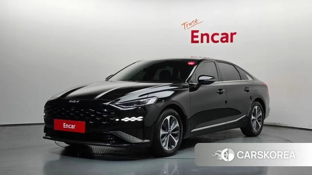 Kia K8 Hybrid 2021 Черный из Кореи