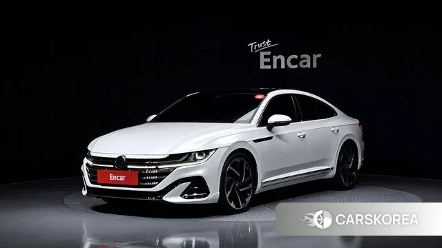 Volkswagen Arteon 2022 Белый из Кореи