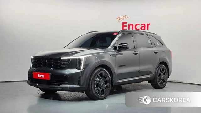 Kia The New Sorento 4th Generation 2025 Серый из Кореи