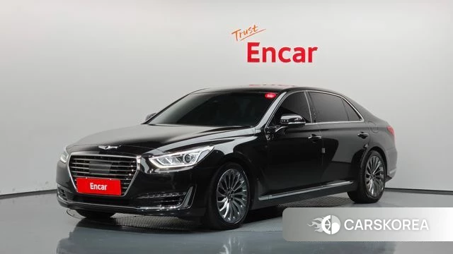 Genesis EQ900 2018 Черный из Кореи