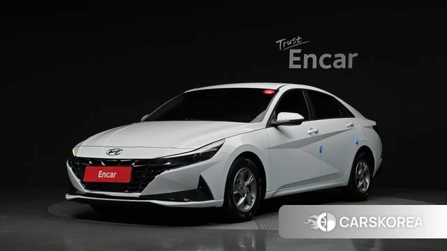 Hyundai Avante (CN7) 2020 Белый из Кореи