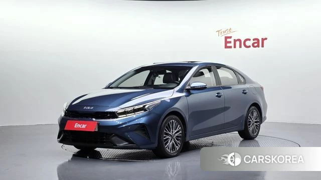 Kia The New K3 2nd generation 2021 Синий из Кореи