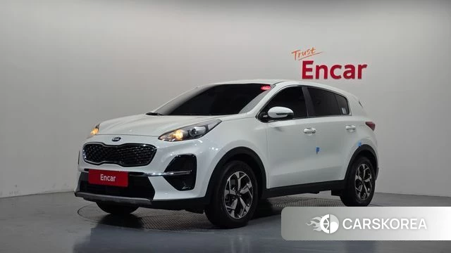 Kia Sportage The Bold 2021 Белый из Кореи